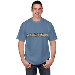 Big & Tall Newport Blue Island Tee