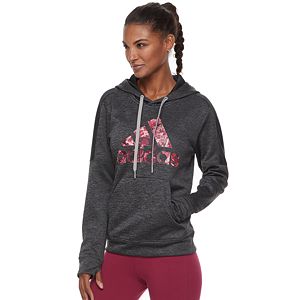 Women's adidas Winter Camo Thumb Hole Graphic Hoodie