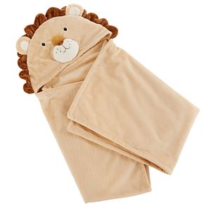 Baby Aspen Animal Hooded Blanket