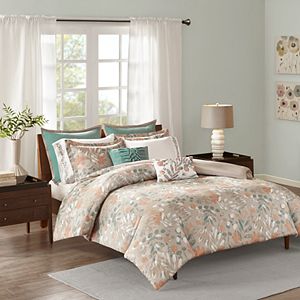 Madison Park Robin Cotton Sateen Duvet Cover Set