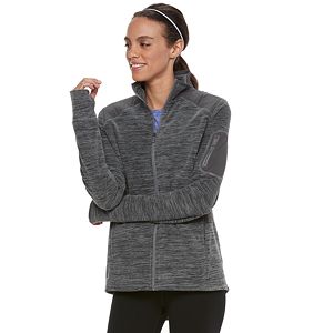 Women's Tek Gear® Woven Blocked Microfleece Jacket