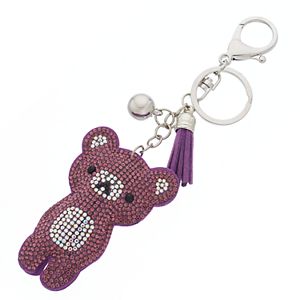 Mudd® Tasseled Teddy Bear Key Chain