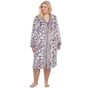 Plus Size Croft and Barrow® Front Zip Duster