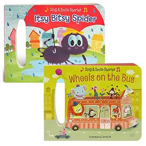 Sing and Smile 2-Piece Board Book Set by Cottage Door Press