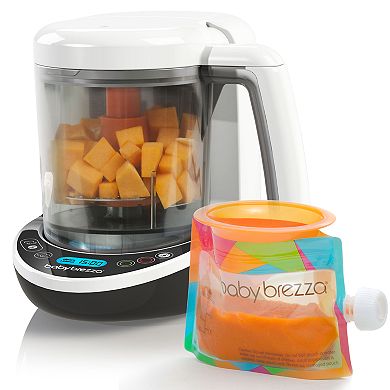 Baby Brezza Food Maker Complete with Reusable Food Pouches