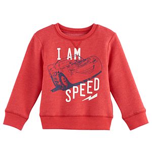 Disney / Pixar Cars Toddler Boy Lightning McQueen Softest Fleece Sweatshirt by Jumping Beans®