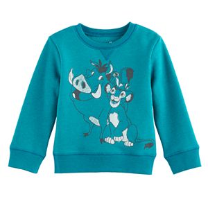 Disney's The Lion King Baby Boy Timon & Pumbaa Softest Fleece Sweatshirt by Jumping Beans®