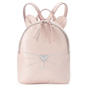 T-Shirt & Jeans Metallic Cat Backpack