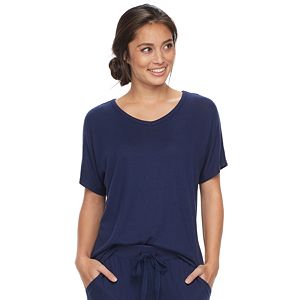 Women's SONOMA Goods for Life™ Pajamas: Oversized V-Neck Tee