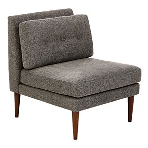 INK+IVY Auburn Armless Lounge Accent Chair