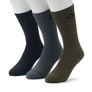 Men's Converse 3-pack Chevron Crew Socks