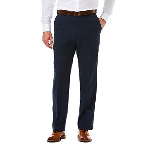 Big & Tall Haggar® Cool 18® PRO Straight-Fit Wrinkle-Free Flat-Front Super Flex Waist Pants