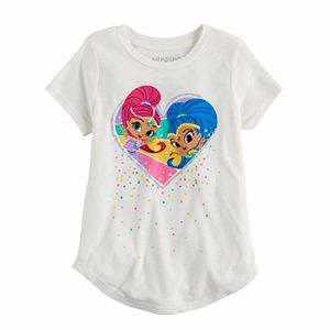 Girls 4-10 Jumping Beans® Shimmer & Shine Heart Graphic Tee