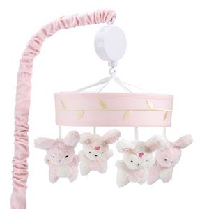Lambs & Ivy Confetti Bunnies Musical Mobile