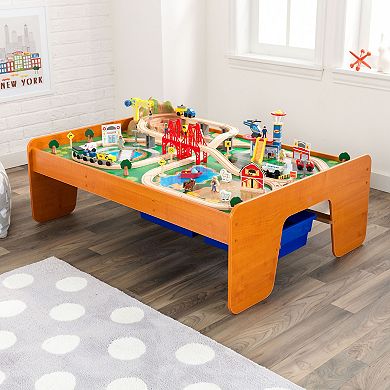 KidKraft Ride Around Town Train Table and Set