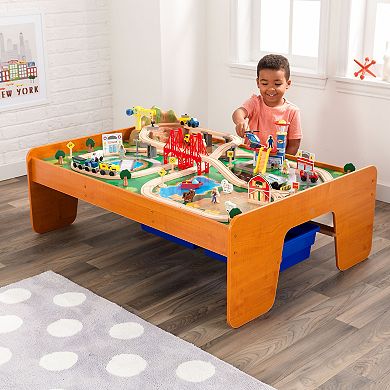 KidKraft Ride Around Town Train Table and Set