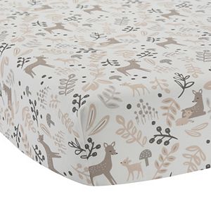 Lambs & Ivy Meadow Fitted Crib Sheet