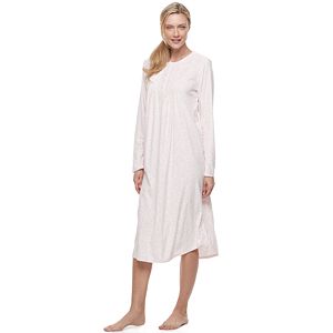 Women's Croft & Barrow® Pajamas: Velour Nightgown