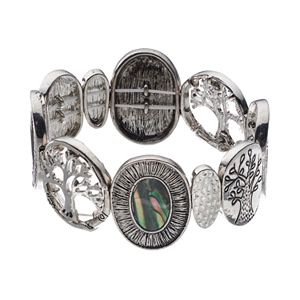 Believe In Tree of Life Stretch Bracelet