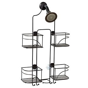 Zenna Home Expandable Over-the-Showerhead Bath Caddy