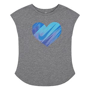 Toddler Girl Nike Gradient Heart Graphic Tee