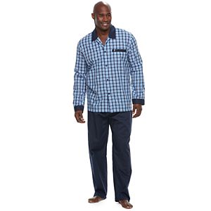 Big & Tall Jockey Woven Pajama Set