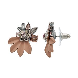 Simply Vera Vera Wang Flower Nickel Free Stud Earrings