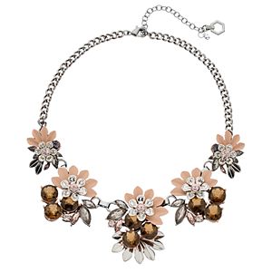 Simply Vera Vera Wang Flower Statement Necklace