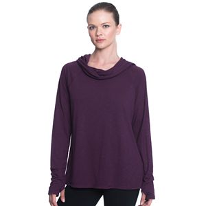 Women's Gaiam Emery Cowl Neck Hood Top