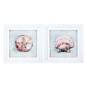 New View Ocean Finds Framed Wall Art 2-piece Set