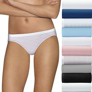 Hanes Ultimate Holiday Box 10-pack Bikini Panties 42KP10