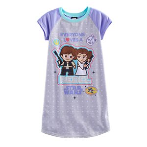 Girls 6-14 Star Wars Han Solo & Princess Leia 