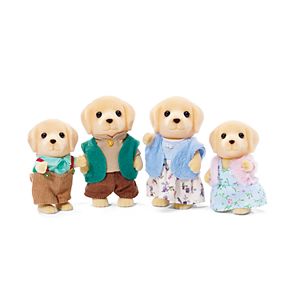 Calico Critters Yellow Labrador Family