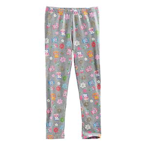 Disney / Pixar Coco Girls 4-7 Skull & Floral Printed Leggings by Jumping Beans®