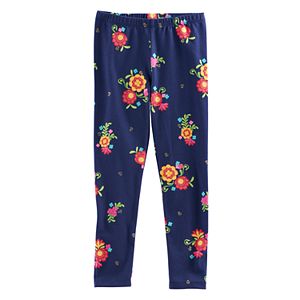 Disney / Pixar Coco Girls 4-7 Floral Print Leggings by Jumping Beans®