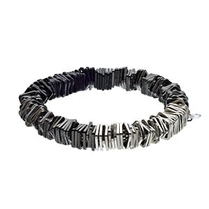 Simply Vera Vera Wang Ombre Square Bead Stretch Bracelet