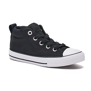 Boys' Converse Chuck Taylor All Star Street Mid Basket Weave Sneakers