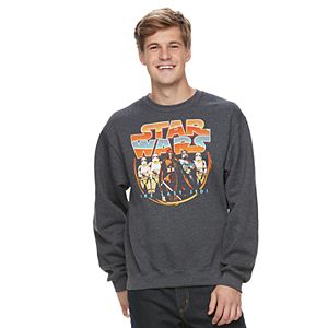 Men's Star Wars: Episode VIII The Last Jedi Retro Sweatshirt