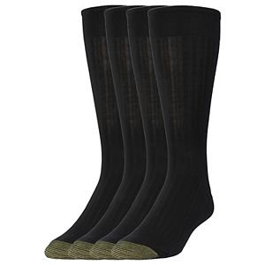 Men's GOLDTOE 3-pack + 1 Bonus Canterbury Crew Socks