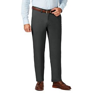 Big & Tall Haggar Coastal Comfort Classic-Fit Stretch Flat-Front Chino Pants