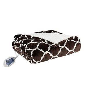 Beautyrest Ogee Heated Snuggle Wrap