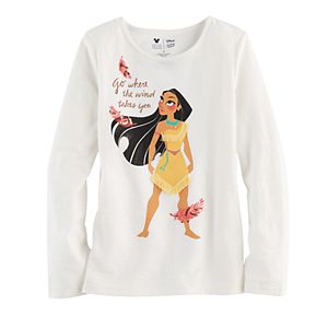 Disney's Pocahontas Girls 4-7 Fringe Graphic Tee by Jumping Beans®