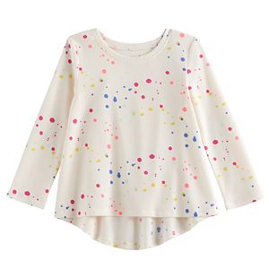 Toddler Girl Jumping Beans® Splatter Print Thermal Tunic Top
