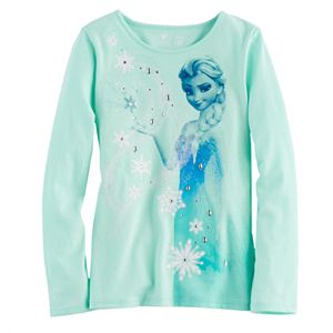 Disney's Frozen Elsa Toddler Girl Glitter & Rhinestone Graphic Tee by Jumping Beans®