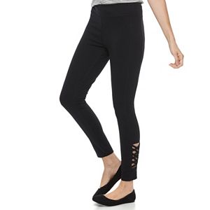 Women's French Laundry Lace-Up Leggings
