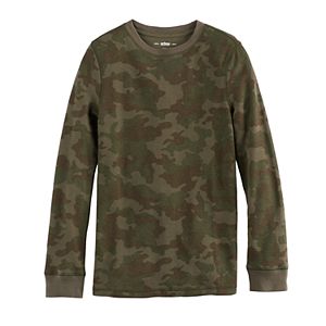 Boys 8-20 Urban Pipeline Camouflage Thermal Tee
