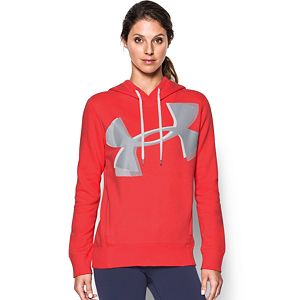 Women's Under Armour Favorite Fleece Exploded Logo Graphic Hoodie