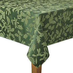 The Big One® Green Holly Tablecloth