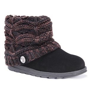 MUK LUKS Paola Women's Water-Resistant Ankle Boots