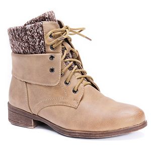 MUK LUKS Ambyr Women's Water-Resistant Ankle Boots